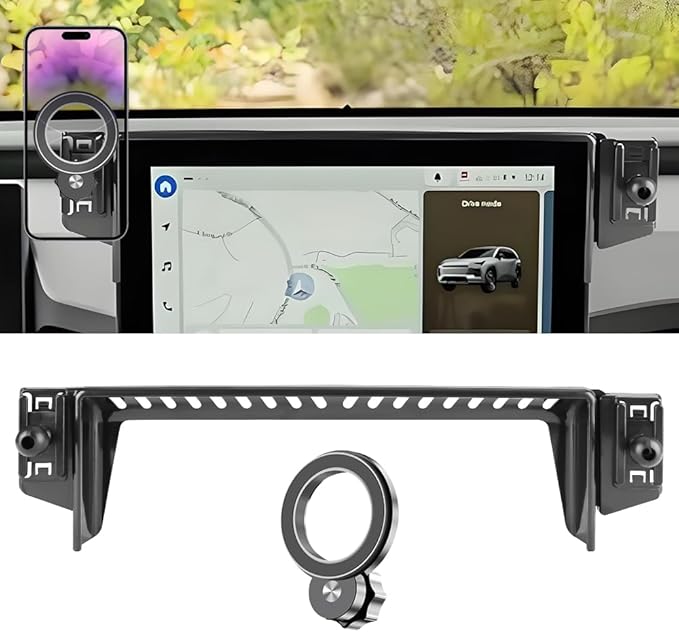 Car Magnetic Phone Mount for 2026 Toyota RAV4 Hybrid [LE/SE/XLE Premium/Woodland] and RAV 4 Plug-in Hybrid：[SE/Woodland] Auto Accessories Cellphone Holder Cell Phones Navigation Charging Stand