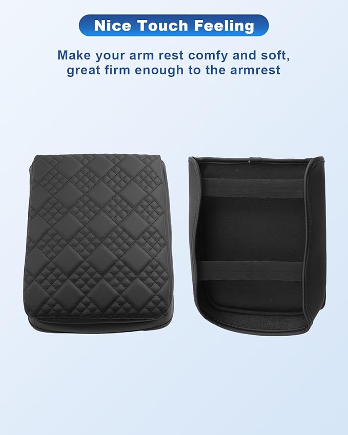 CDEFG for 2025 2026 Toyota 4Runner Center Console Cover for 2025 2026 Toyota 4Runner Accessories Armrest Cover 2025 2026 4Runner Middle Console Pad Arm Rest Cushion Leather Cover