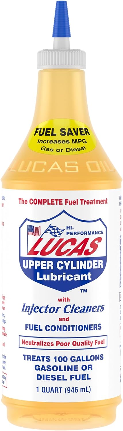LUCAS Oil 10003-PK12 Fuel Treatment - 1 Quart
