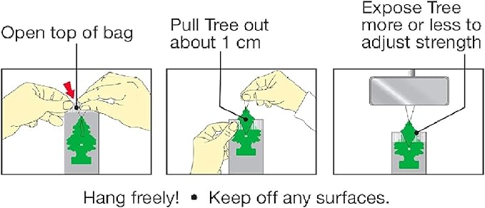 Little Tree New Car Air Freshner Single Pack