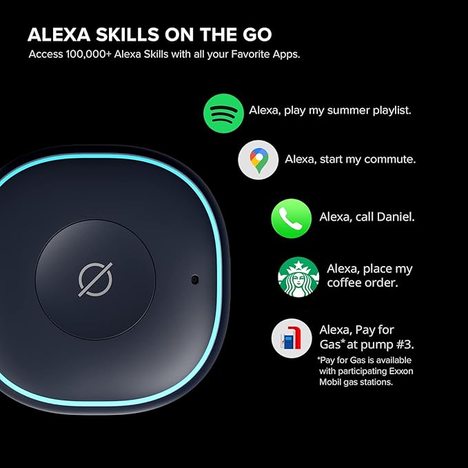 iOttie Aivo Boost Alexa-Built In Car Charger, USB-C PD / USB-A QC, Fits Apple, Android, Google Devices