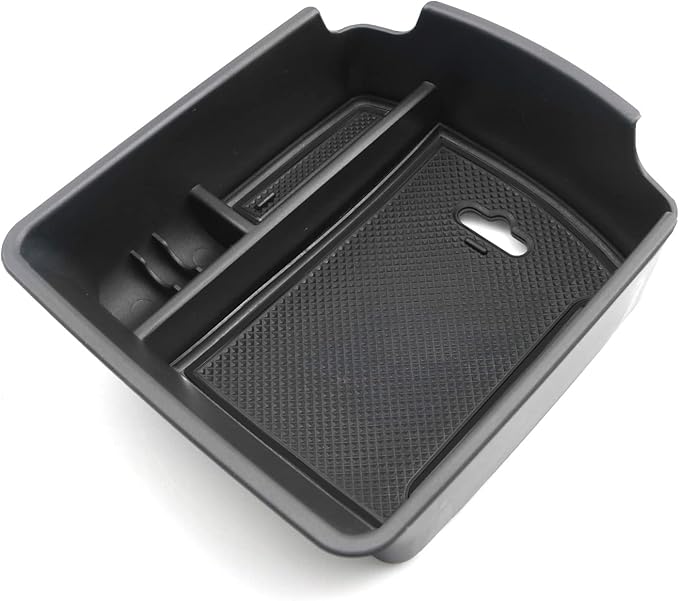 LFOTPP Seltos Center Console Organizer for 2022 2023 Seltos [LX, S, EX, SX Turbo, S Turbo and Nightfall Editio] Armrest Center Console Organizer Tray 2022 2023 SeltosAccessories Secondary Insert