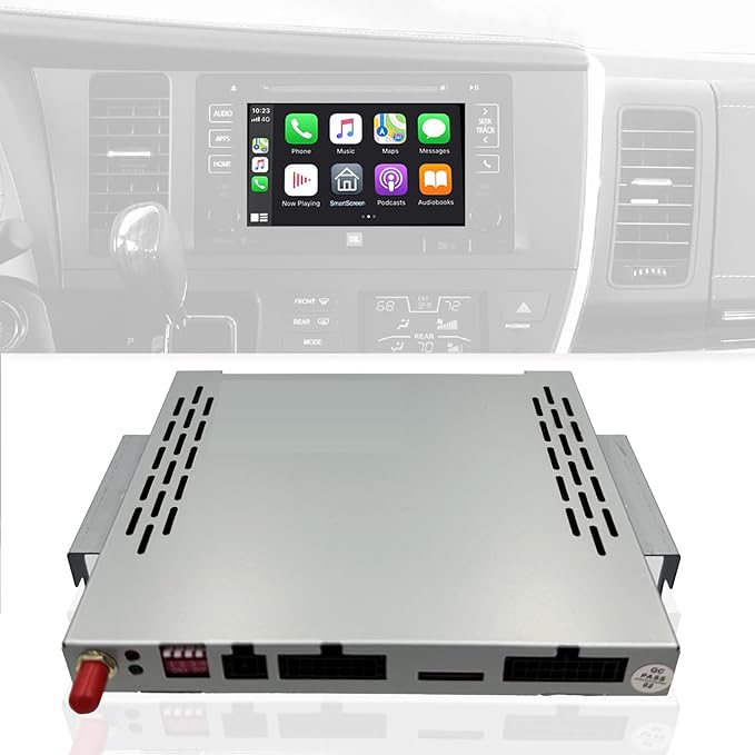 Wireless/Wired Adapter for CarPlay Android Auto Compatible with Toyota Sienna 2014-2019 Entune 2.0 High Definition Audio High Screen Resolution.