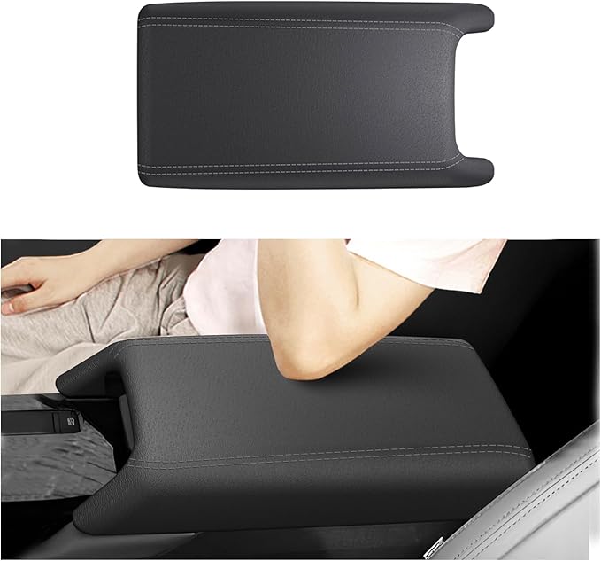 SXCY for 2025 2026 Mitsubishi Outlander Armrest Cover [Only for Gas,Not for 2022-2025 Hybrid] for 2025 Mitsubishi Outlander Accessories Center Console Cover Silicone Full Cover(w/Privacy Storage)
