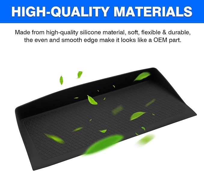 Autorder Wireless Charging Anti-Slip Mat for 2024-2026 Mazda CX-90 CX90/2025-2026 CX-70 CX70 Accessories Anti-Dust Center Console Protective Pad Silicone Wireless Charging Pad for CX90 CX70
