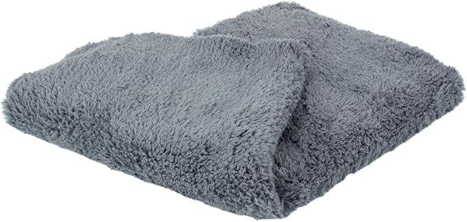 Maxshine 16" x 24" Universal 3-Pack Grey Microfiber Towels – 600GSM Edgeless Design – Ultra-Soft, High-Absorbency Towels for Car Detailing, Polishing & Scratch-Free Cleaning