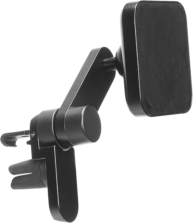Peak Design Mobile Car Vent Mount, Qi1 Wireless Charging, SlimLink Mounting Technology, Adjustable, Aluminum Construction, 360-Degree Swivel Arm, Compatible with MagSafe Cases