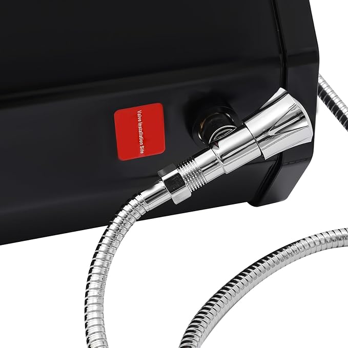 Pressurized Water Tank for Camping Shower,Portable Camping Showerhead Handheld with Storage Bag, Roof Rack Shower for Hiking, Car wash, Pet Cleaning, Beach Vacations