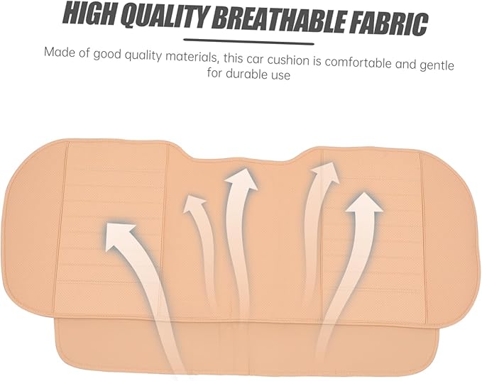 ABOOFAN Wedge Car Seat Cushion Lumbar Pillow Car Seat Pad for Back Support Pads for Front Comfort