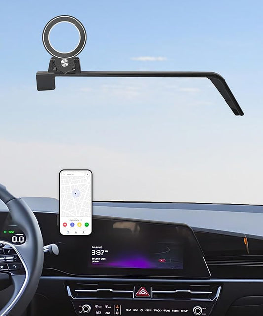 Car Phone Holder for 2023 2024 2025 Kia NIRO/NIRO EV/NIRO Hybrid Accessories Apply to 10.25 Inch Touch Screen Fixed Clip Magnetic Cell Phone Mount Hands-Free 360 Degree Rotation