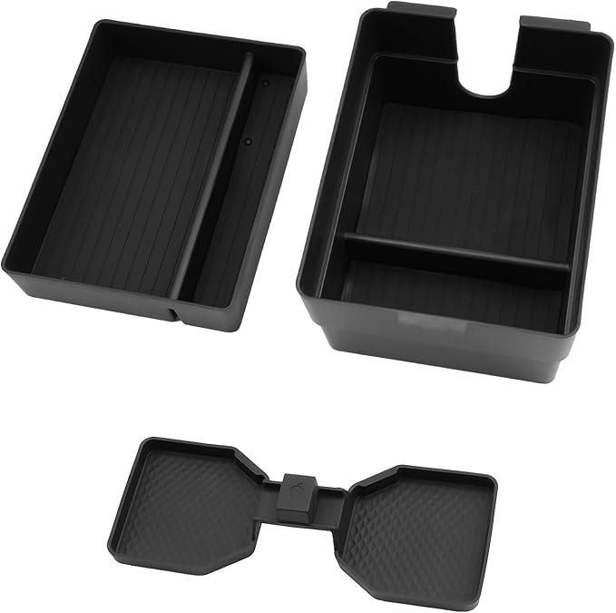 LUWU 2025 2026 Lexus TX Accessories Compatible with 2024-2026 Lexus TX350/TX500/TX550 Center Console Organizer Armrest Console Organizer & Front Center Console Cup Holder Mat 3PCS