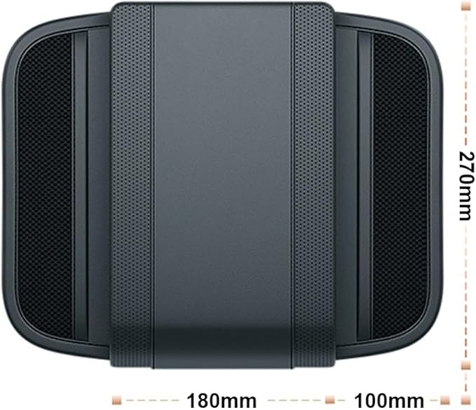 Shkalacar Car Armrest Box Pad, Car Center Console Leather and Memory Foam Heighten Cover, Car Accessories Interior Universal Arm Rest Cushion Pads for Most Automotive SUV Truck