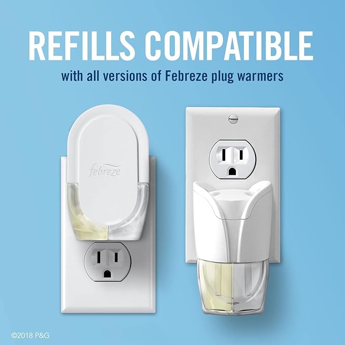 Febreze PLUG, Linen & Sky, Starter Kit & (2) .87 fl. oz. Refills