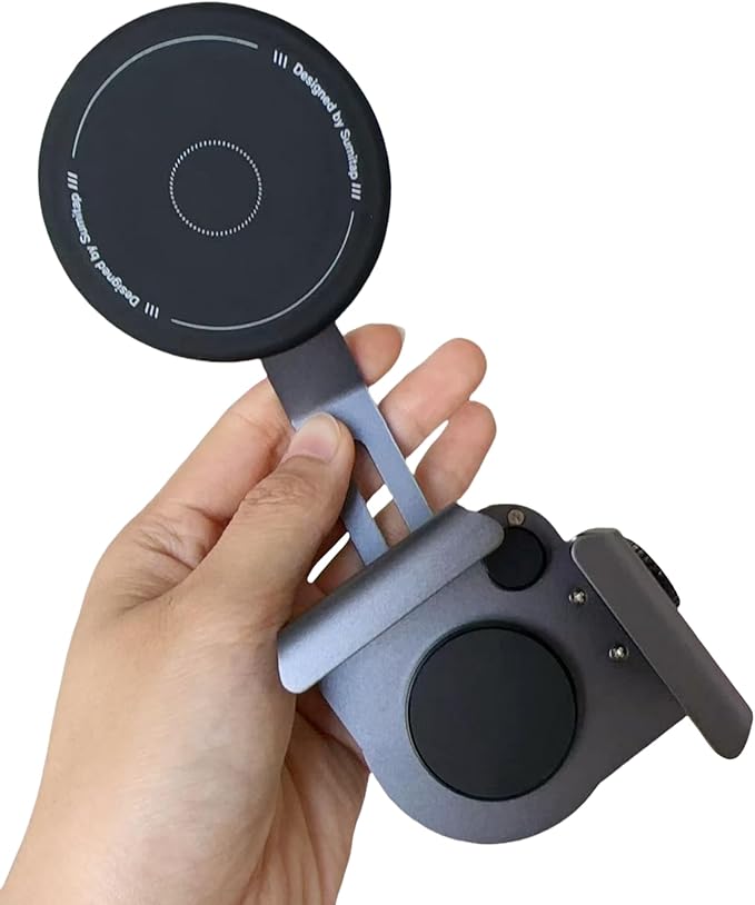 Persevere for Tesla Phone Mount Model 3/Y/S/X, Strong Magnetic Silicone Head, Adjustable Arm Phone Holder, for All Smartphones Models and 2CM Center Screen(Curved Screen Not Supported), Left