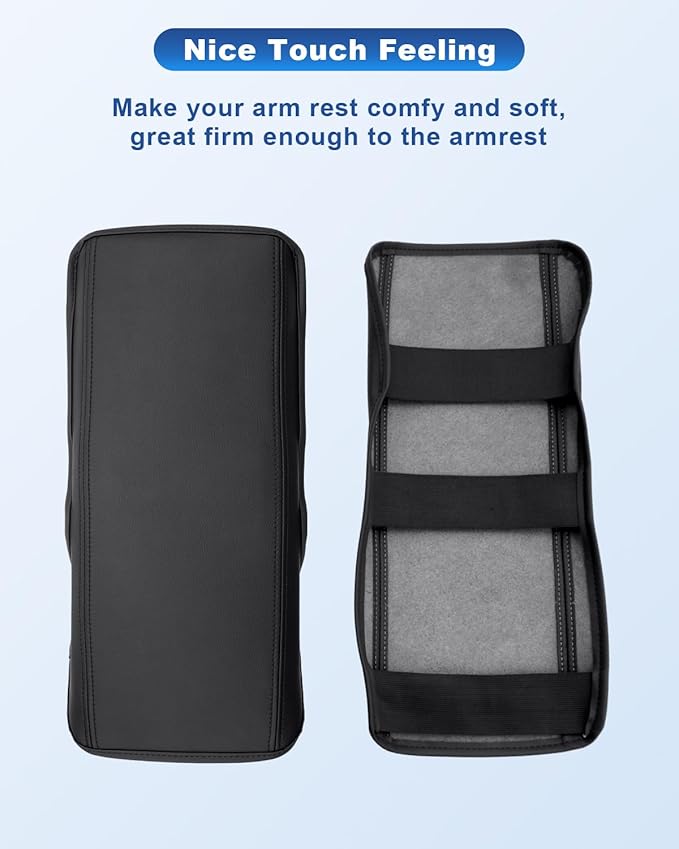 CDEFG for 2025 2026 Toyota Camry Accessories Armrest Cover for 2025 2026 Toyota Camry(XSE/XLE/SE/LE) Center Console Cover Middle Console Pad Arm Rest Central Consola Cushion Seat Box Cover