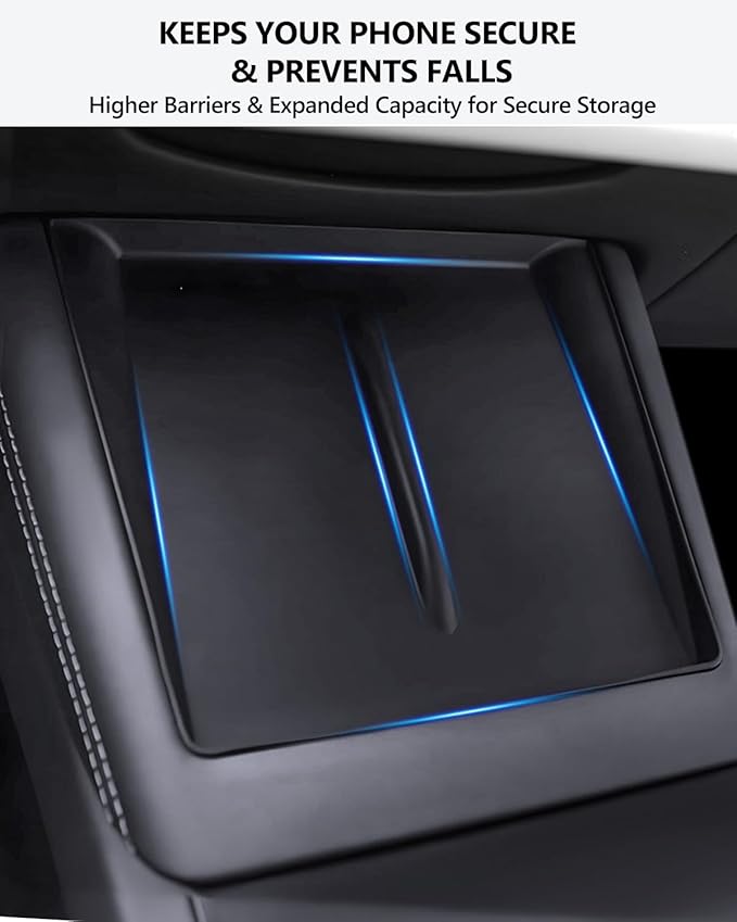 2025 Tesla Wireless Charger Mat Model 3 Highland 2024 2025 Center Console Silicone Cover Wireless Charging Phone Pad Interior Model 3 Accessories