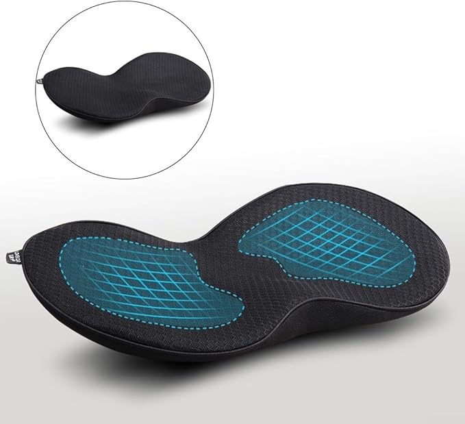 Portable and Lightweight Car Seat Cushion with Lumbar Support for Daily Use and Travel
