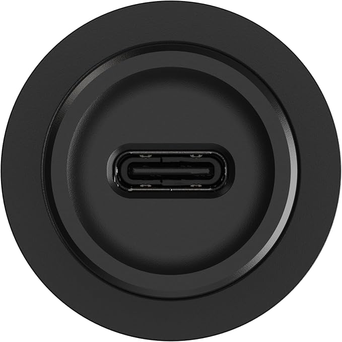 Scosche CPDACCKO Dash Mount Extension with 3 ft Cable, 12V Car Charger with Type-C Port Compatible with Apple CarPlay/Android Auto with USB-C to USB-A Adapter, Power Socket for Car, Truck, Boat