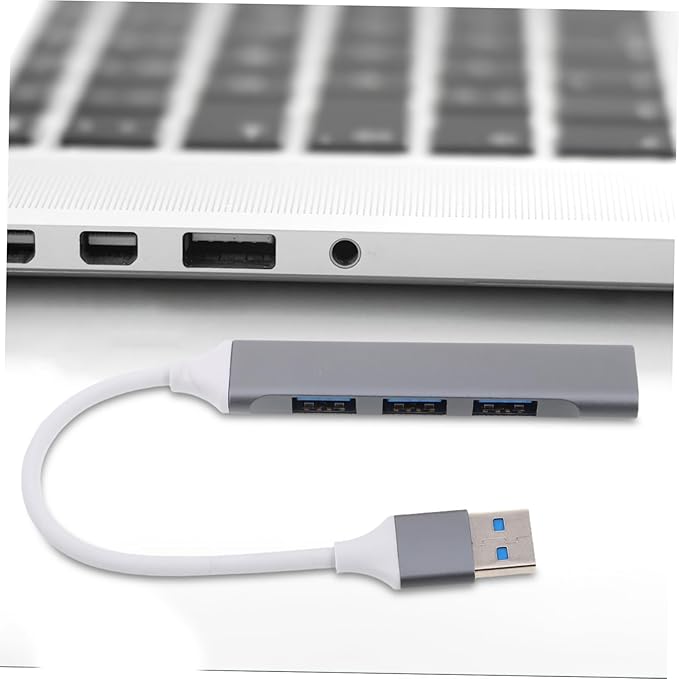 KALLORY USB Hub Ports Expansion for Laptop Desktop Car Gaming Keyboard Mouse Accessory Hub USB Extender
