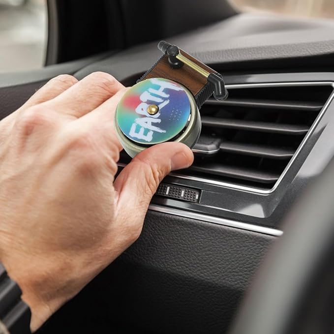48 Pcs Record Air Freshener Refills: 1.38" Vinyl Scented Pads for Car Vent Clips - Disco Retro Fragrance Discs