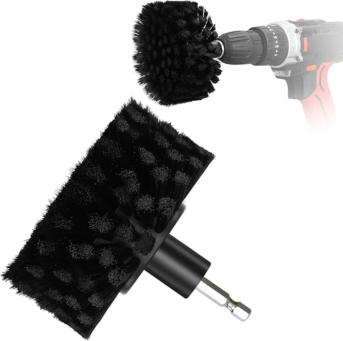 Soft Bristle Leather Brush for Drill, for Leather, Car Interior, Car Wheel, Upholstery, Furniture, Carpet