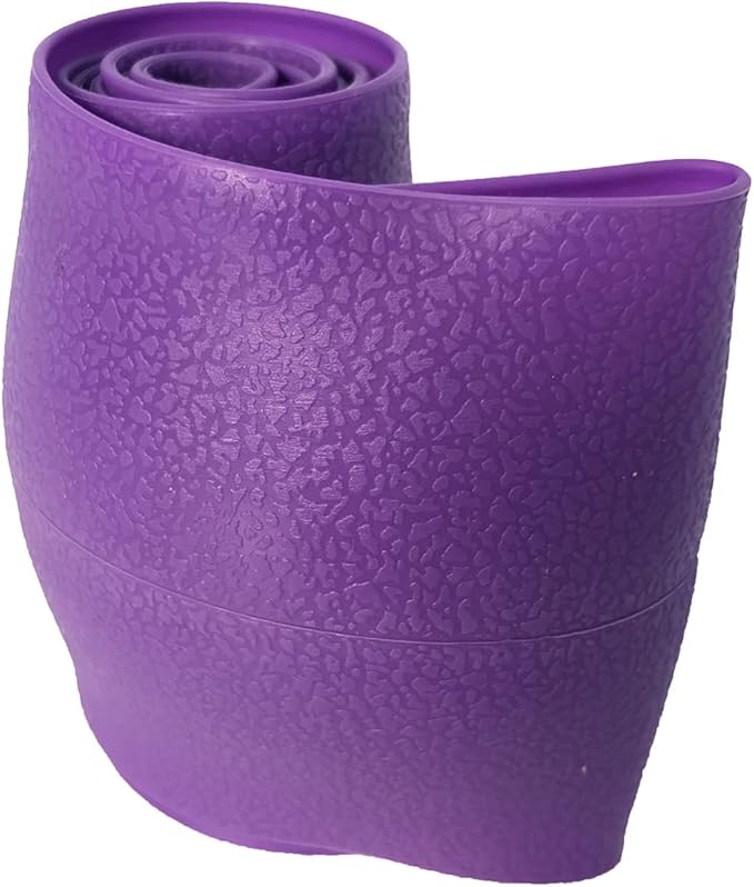 Purple Car Steering Wheel Cover: Universal RPKEY 13.5 to 15 inches Silicone Steering Cover Compatible with Most Car Models Fit for Round Shape D Shape