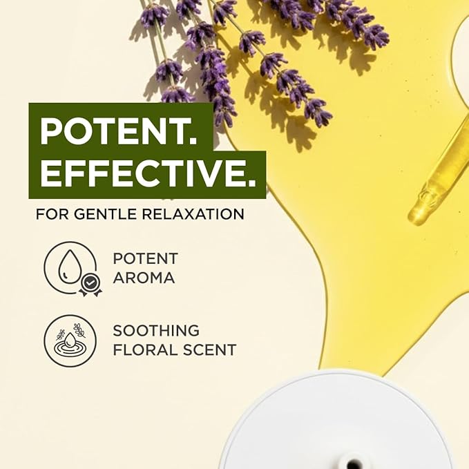 100% Pure Lavender Essential Oil - 1.02 Fl Oz - Lavender Oil for Hair, Skin, Diffuser, Aromatherapy & DIY Candle Making Scent