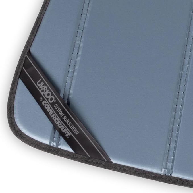 Covercraft UVS100 Custom Sunscreen for 1997-2002 Ford Expedition & Lincoln Navigator, 1997-2004 F-150, 1997-1999 F-250 LD & 1997 F-350, Blue Metallic