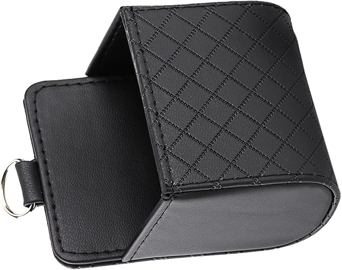 ZJchao Car Organizer Box Black Car Storage Pouch for Driving Essentials for Interior