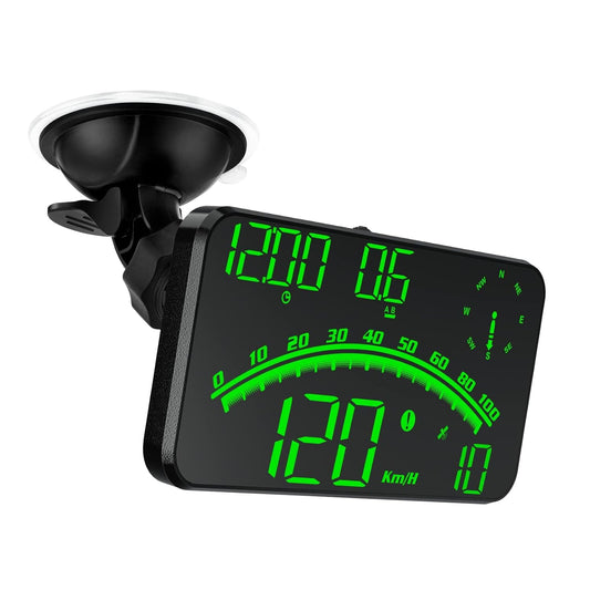 Heads up Display for Cars Speedometer for Car, HUD Digital Speedometer for Car with Speed Alarm, Fatigue Driving Reminder, Upgraded 5.5" large-screen, Heads up Display Suitable for All Vehicles