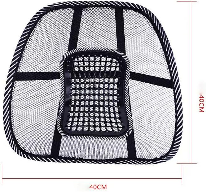 Mesh Lumbar Support for Honda CR-V Hybrid 2020-2025, Breathable Summer Car Back Cushion with Massage Beads Ergonomic Driving Seat Posture Corrector Pad