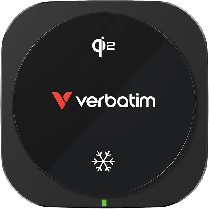 Verbatim Charge 'n’ Drive Qi2 Magnetic Wireless Car Charger