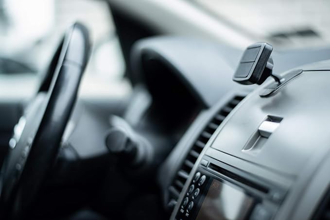 Dockem DashMini Magno Mount 3.0 Series: Magnetic Car Mount for Dash with Adhesive Base, Magnet Head, and Swivel Ball Socket
