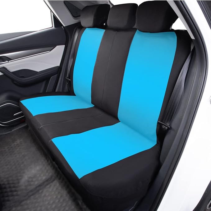 Flying Banner Car Seat Covers Front Seats Rear Bench Polyester car seat Protectors Easy installations Rear Bench Split Classic Man Lady Truck