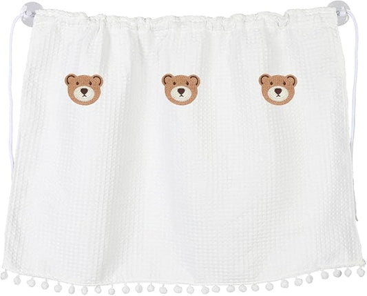 Car Side Window Sun Shade Privacy Curtain for Baby - Blackout UV Protection Car Window Shades with Suction Cup for Back Seat - Cute Auto Camping Windows Screen Shades (Three Bears)