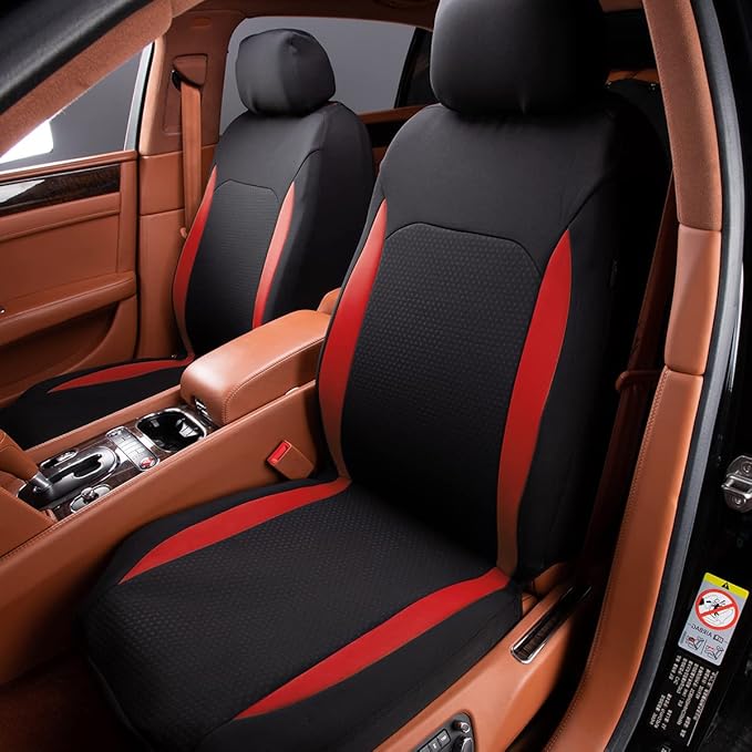 Flying Banner Car Seat Covers Front Seats Rear Bench Polyester car seat Protectors Easy installations Rear Bench Split Classic Man Lady Truck