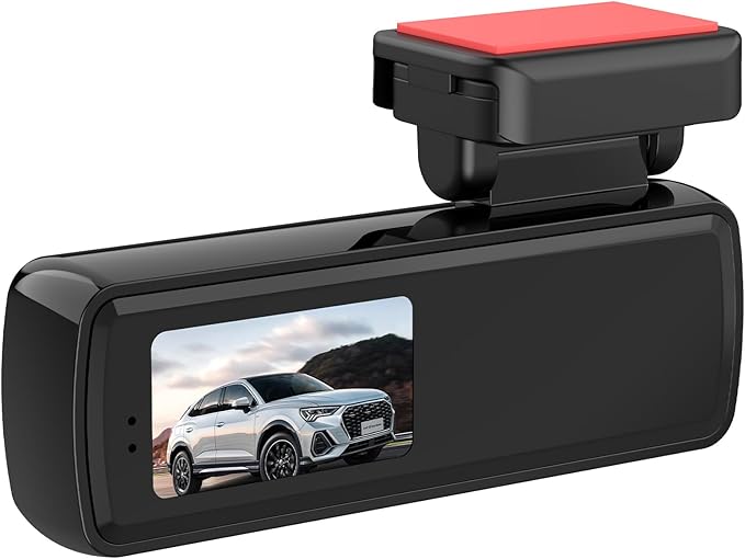 Front Dash Cam for Cars: 1080P Dash Camera Mini Front Dashcam with Car Camera 120° Wide Angle Super Night Vision 24 Hour Parking Monitor Loop Recording (Black)