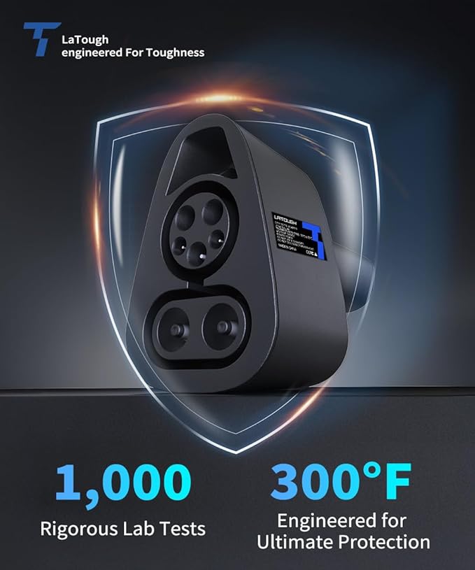 Tesla Charger Adapter CCS to Tesla Model 3/S/X/Y Tesla Accessories Max 250KW Power DC Fast Charging Compatible with Level 3 Fast Charging Station with CCS Plug [for Tesla Owner only]