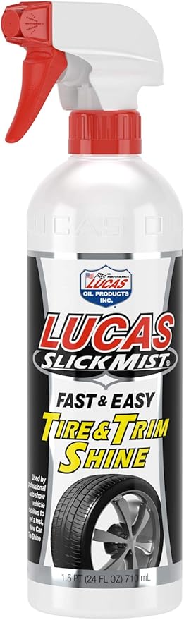 Lucas Oil 10513 Slick Mist Tire and Trim Shine - 24 Ounce