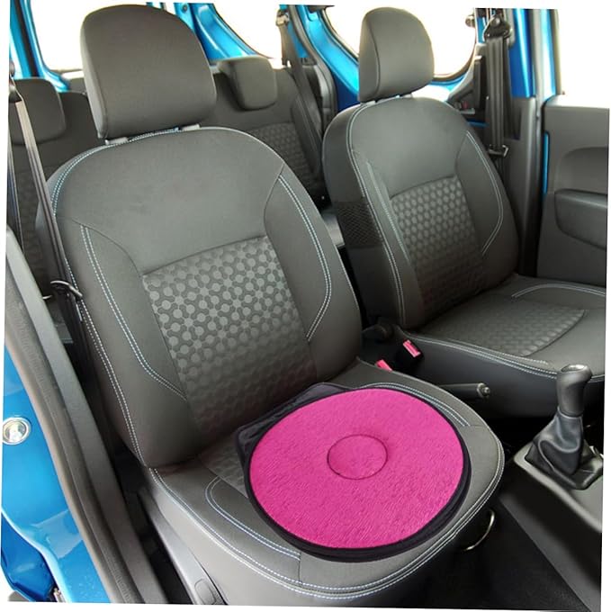 Comfortable Car Seat Cushion Rotating Lumbar Support for Driving and Home Use