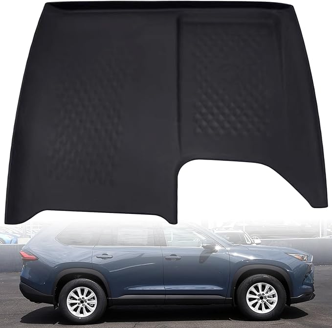 Wireless Charging Anti-Slip Mat Compatible with 2024 2025 Toyota Grand Highlander, Silicone Phone Charging Pad for Center Console, Heat-Resistant Non-Slip Protective Accessory