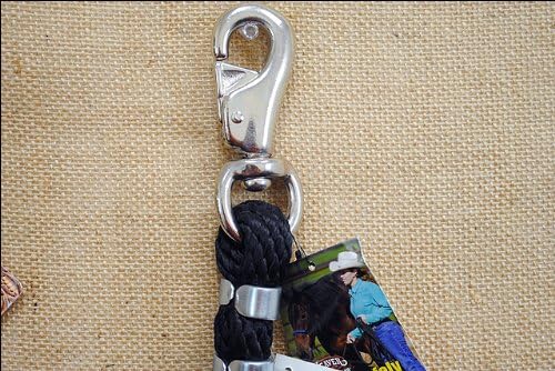 Weaver Equine Performance Lead Rope, Long Horse Lead Rope with Quick Halter Attachment, Soft Comfort Grip, Barn Horse Tack for Daily Use & Showing