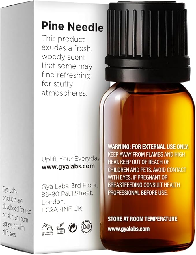 100% Pure Pine Essential Oil - 0.34 Fl Oz - Pine Oil for Hair, Skin, Diffuser, Aromatherapy & DIY Candle Making Scent
