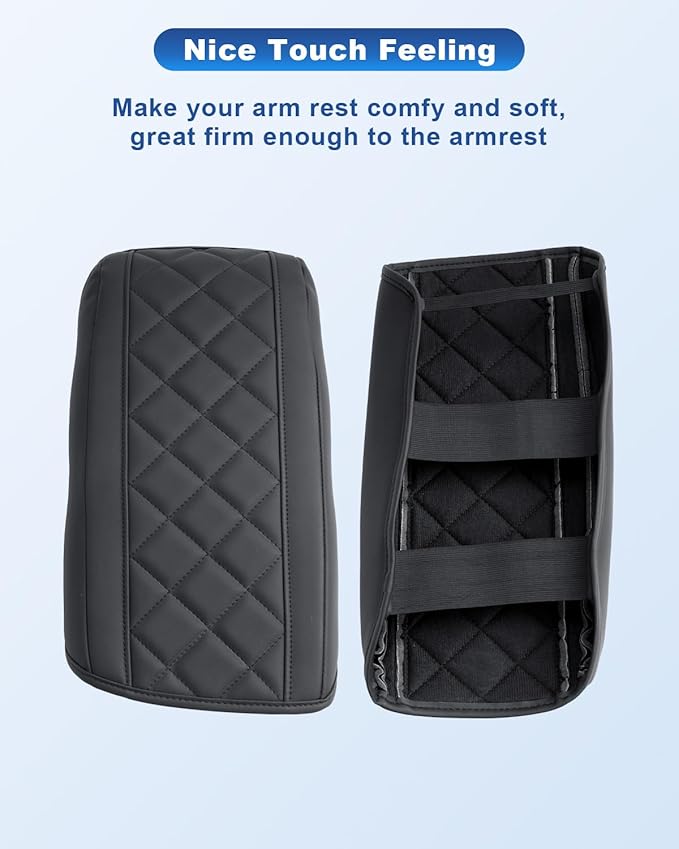 CDEFG for 2025 2026 Chevy Equinox Center Console Cover for 2025 2026 Chevrolet Equinox (LT/RS/ACTIV) Accessories Arm Rest Cover Equinox 2025 2026 Armrest Cover Cushion Pad