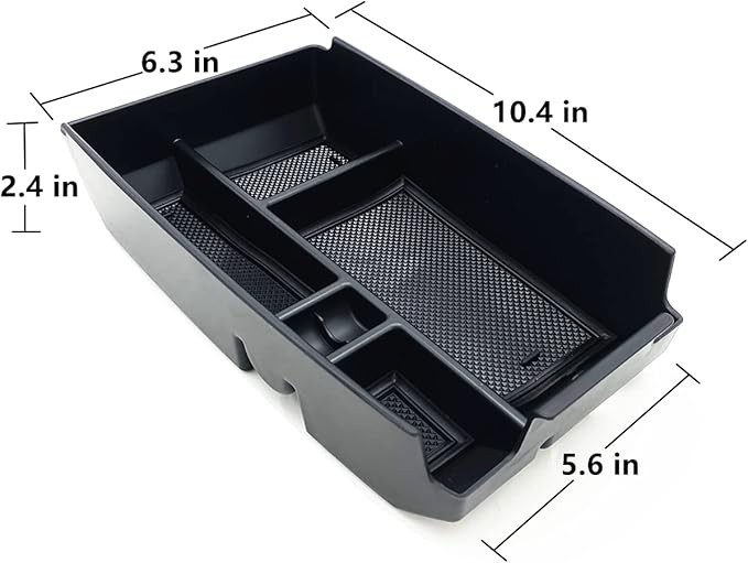 JOJOMARK Compatible with Ford Escape 2020 2021 2022 2023 2024 2025, Bronco Sport 2021-2023 2024 2025 Accessories Center Console Tray Organizer, Armrest Secondary Storage Box