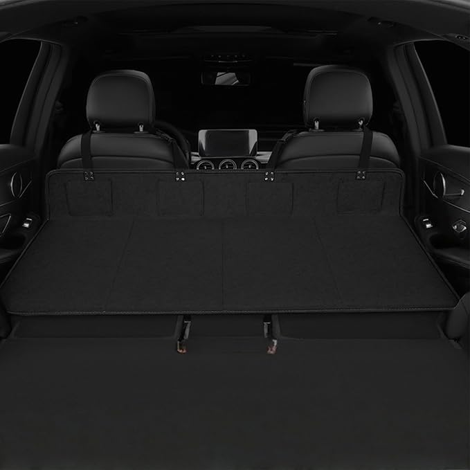 Car Sleeping, Non-Slip Foldable Mat, Waterproof Backseat Extender Advantage, Fabric Travel Kit, Vehicle Accessory with Easy Setup, Outdoor Camping Solution for Picnic Fishing Beach