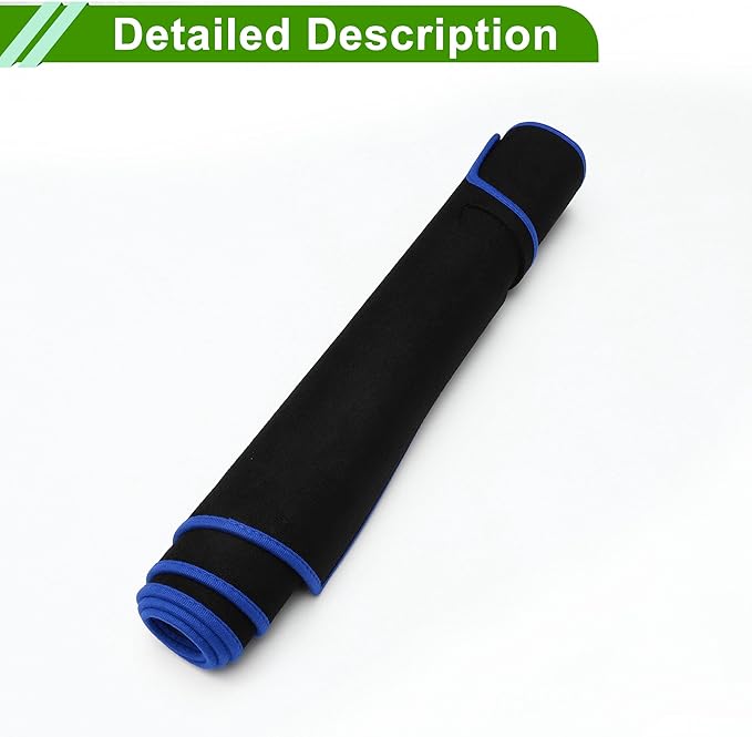Dashboard Cover for Nissan 350Z 2003-2009 Non-Slip Interior Dash Cover Mat Polyester Silicone