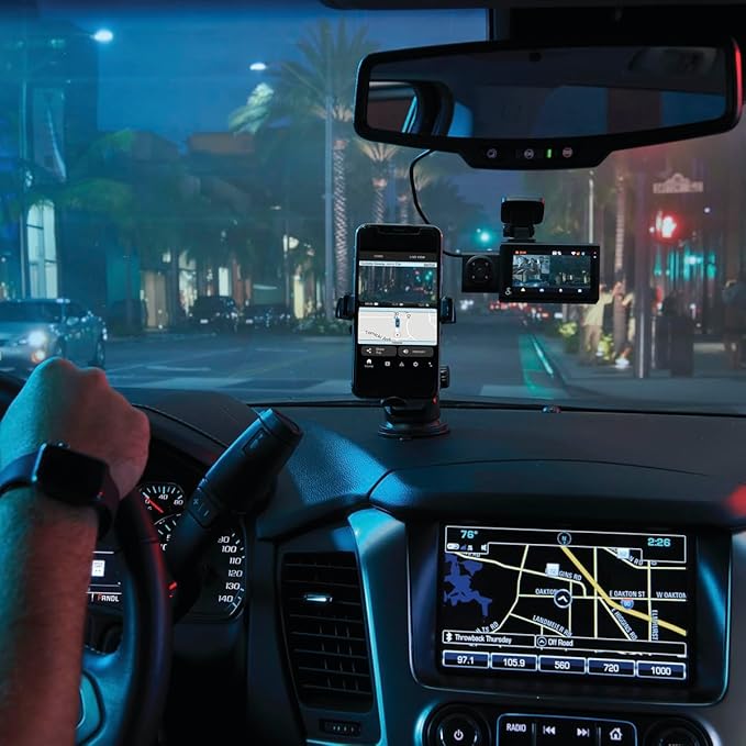 Cobra Cabin-View Camera for SC Series Dash Cams, Full HD Video in-Vehicle Monitoring with Night Vision