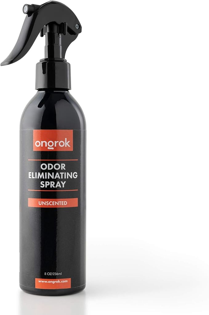 Smoke Odor Eliminator Spray by ONGROK, Natural Unscented (8 oz), Made in USA, Smell Remover for Home and Car, Air Freshener, Smoke Odor Exterminator