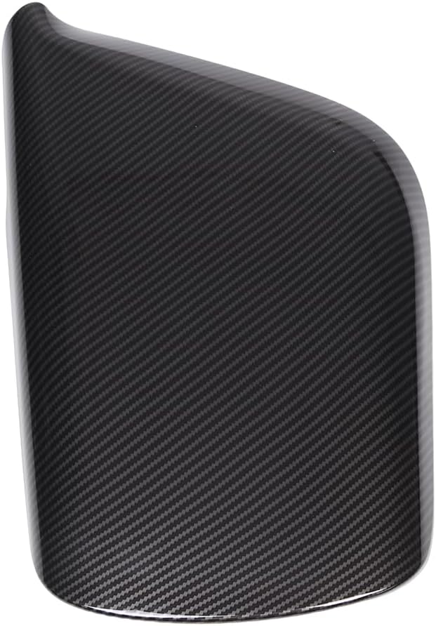 Car Center Console Pad for Chevrolet Corvette C7 2014-2019 Car Armrest Cover Leather Cushion Waterproof Car Armrest Seat Box Protector Accessories (ABS-Carbon Fiber)